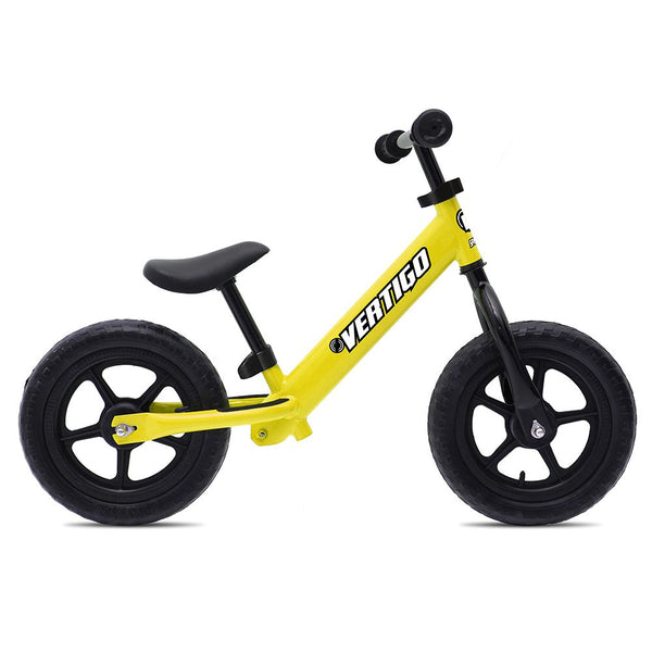 Bicicletta Pedagogica VERTIGO Giallo in Acciaio – Per Imparare l’Equilibrio