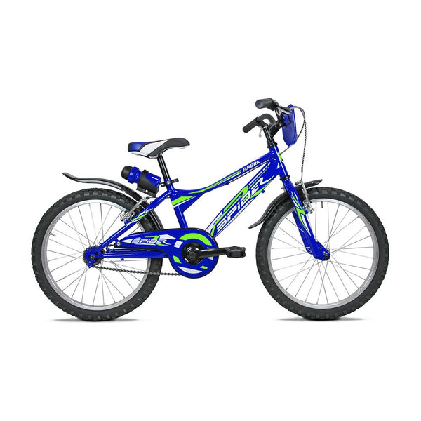 Bici Bambino 20 Pollici SPIDER 2.0 1V con Cavalletto e Borraccia – Tipo Spiderman BRERA