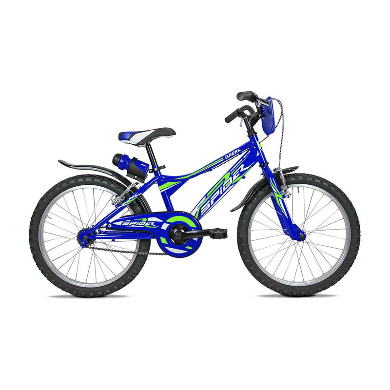 Bici Bambino 20 Pollici SPIDER 2.0 1V con Cavalletto e Borraccia – Tipo Spiderman BRERA