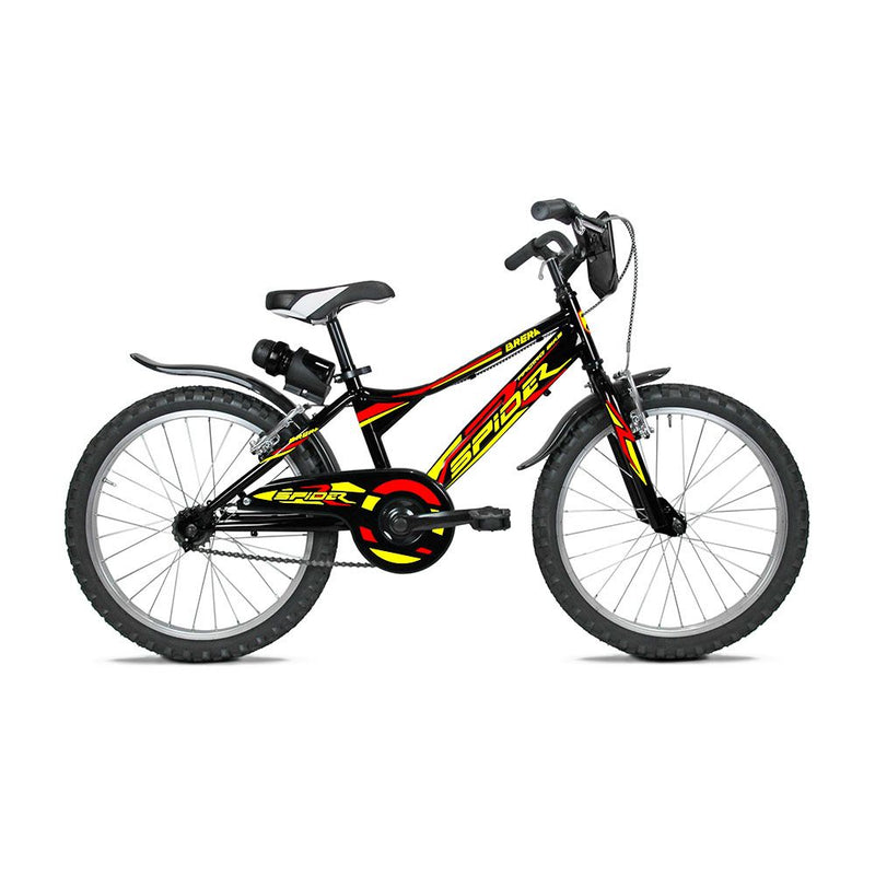 Bici Bambino 20 Pollici SPIDER 2.0 1V con Cavalletto e Borraccia – Tipo Spiderman BRERA