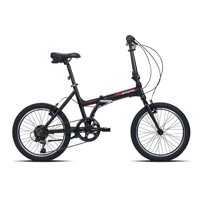 Bici pieghevole TWIST 6V ripiegata - Design compatto, ultraleggera e facile da trasportare. Ideale per spostamenti in città e trasporto su mezzi pubblici.