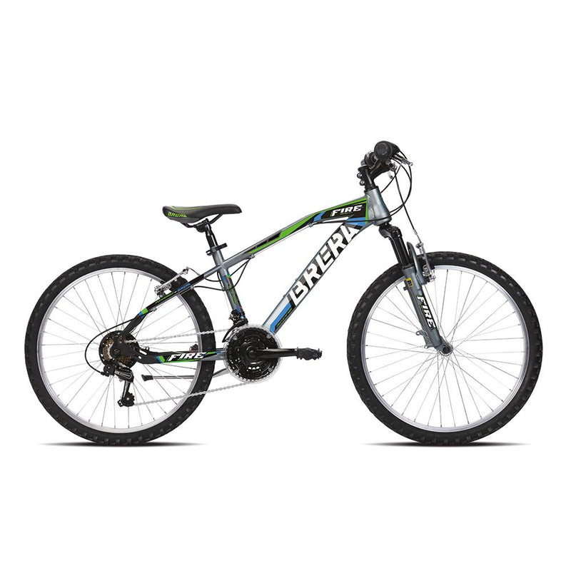 MTB 24" FIRE GTI 2.0 acciaio 18V forcella ammortizzata