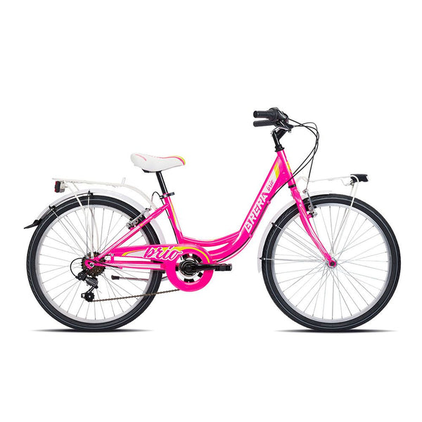 City Bike 24" BRIO 1V acciaio monotubo per ragazze