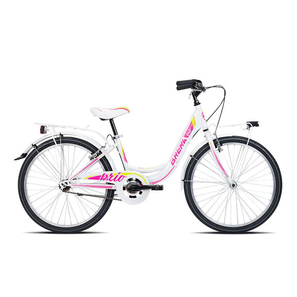 City Bike 24" BRIO 6V acciaio comoda per città e scuola