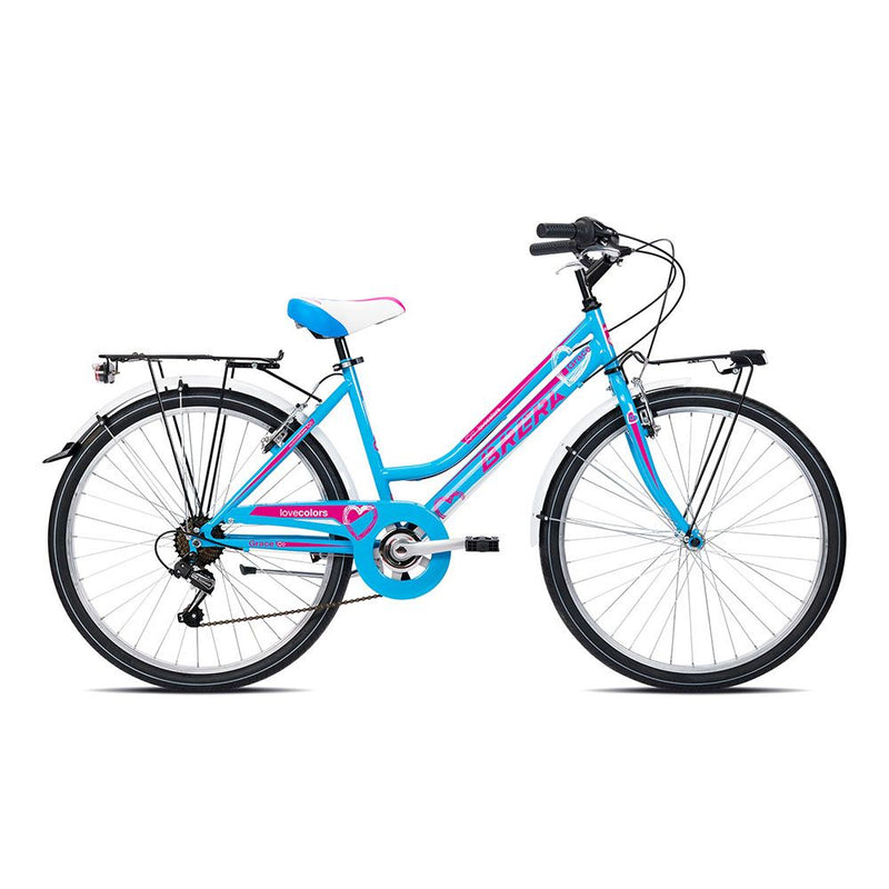 Bici trekking donna 26" GRACE in acciaio 7V – BRERA