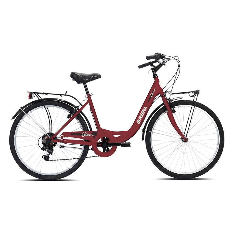 City bike donna 26" Ginevra in acciaio 6V – Brera Cicli