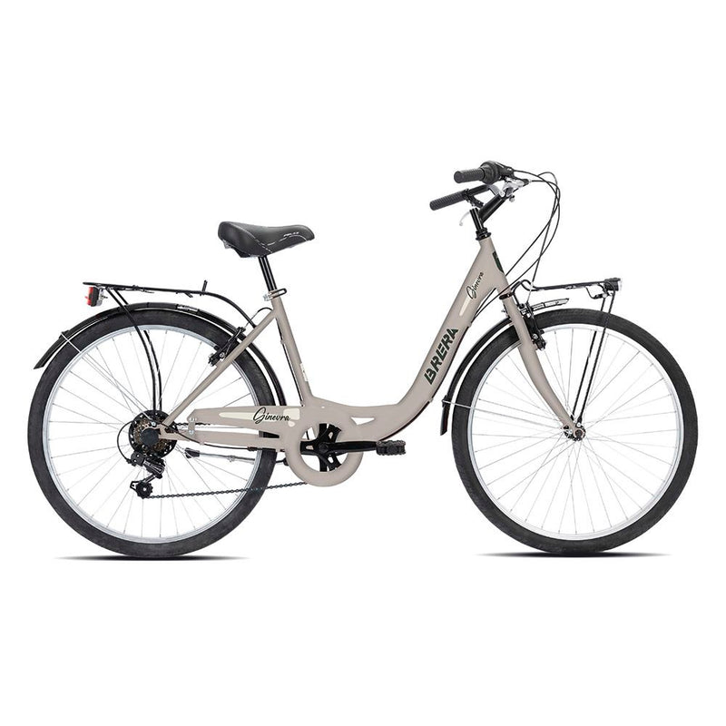 City bike donna 26" Ginevra in acciaio 6V – Brera Cicli