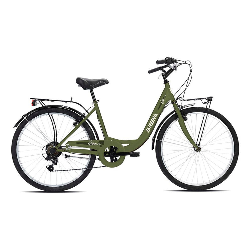 City bike donna 26" Ginevra in acciaio 6V – Brera Cicli
