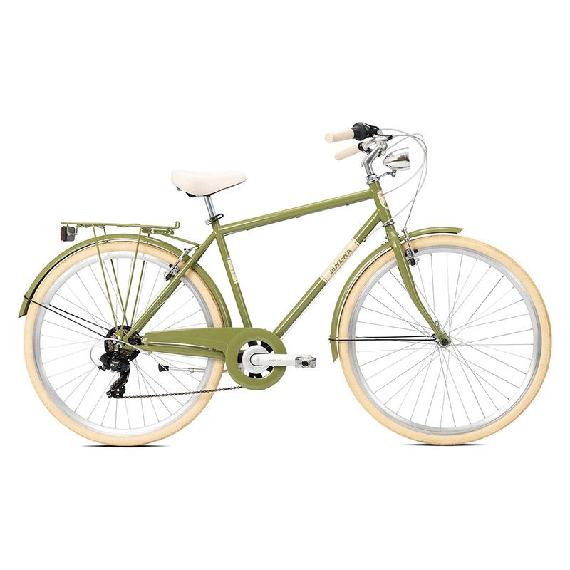 City Bike Uomo 28" CICLOVIA STYLE 7V con Portapacchi Posteriore