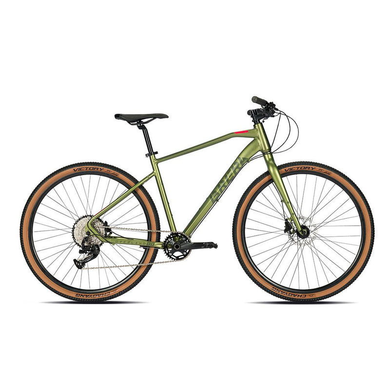 Bici trekking 28" Overland TX 9V alluminio – freni a disco BRERA