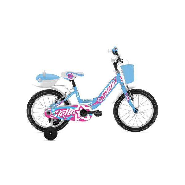 Bici Bambina 14 Pollici STELLA 1V con Rotelle – ROLLMAR