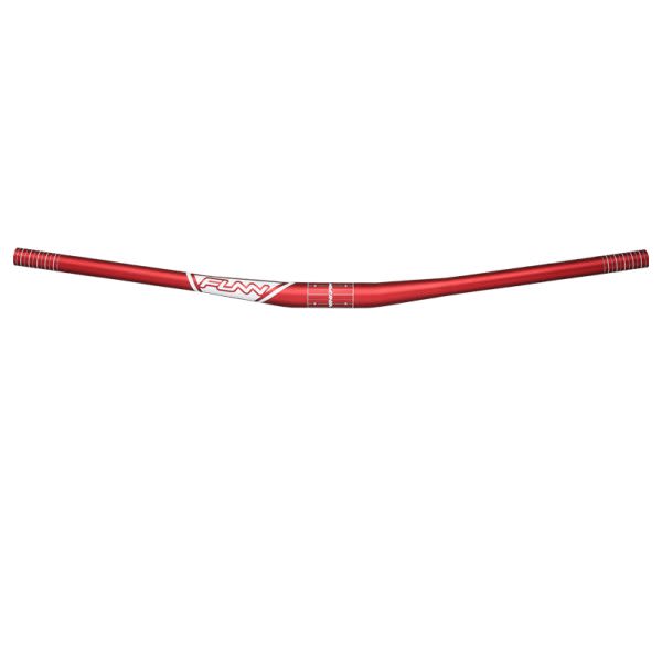 Manubrio KINGPIN 31,8mm x 785mm in Alloy Rosso Rise: 30mm