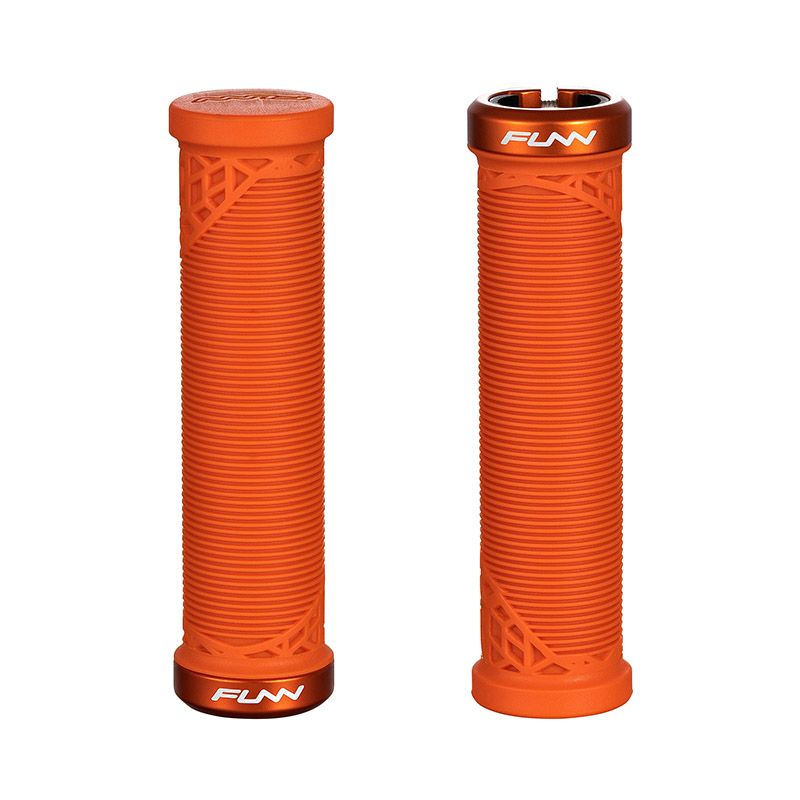 Manopola HILT JUNIOR 19mm Arancio con Collarino Alluminio