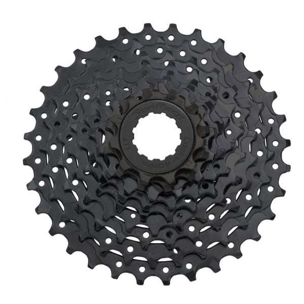 Cassetta MTB 9V x 11/36 Denti in Acciaio Nero - Corpetto SHIMANO