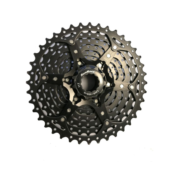 Cassetta MTB 10V x 11/40 Denti in Acciaio Nero - Corpetto SHIMANO