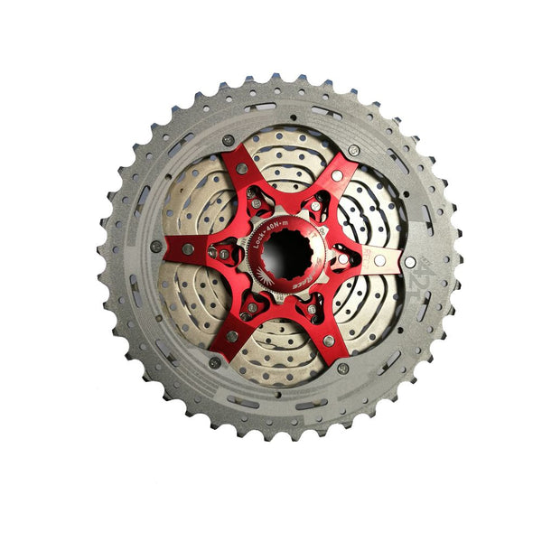 Cassetta MTB 11V x 11/42 Denti in Alluminio Argento - Corpetto SHIMANO