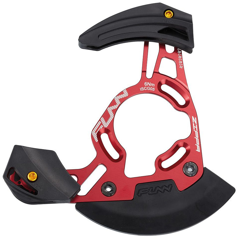 Guidacatena ZIPPA DH 32/38 Denti per ISCG05 Rosso