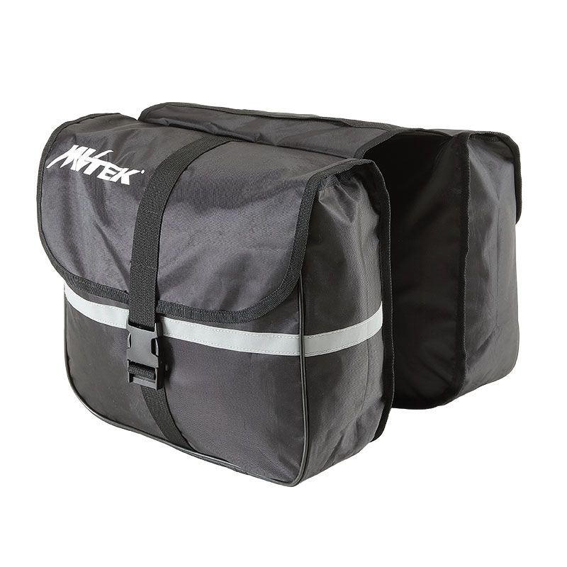 Borsa a Bisaccia FUTURA 25lt - 29x24x10cm Nero (Coppia)