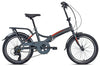 CICLO 170 PIEGHEVOLE 20ALU 6V T30 GRIGIO