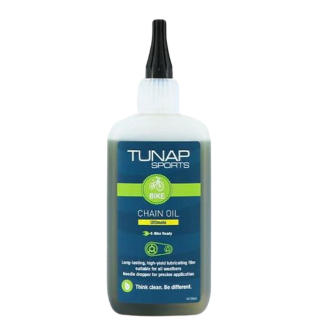 Tunap Sport Lubrificante Catena 100ml - Olio ad alte prestazioni per MTB, bici da corsa ed e-bike. Effetto idrorepellente per protezione avanzata.