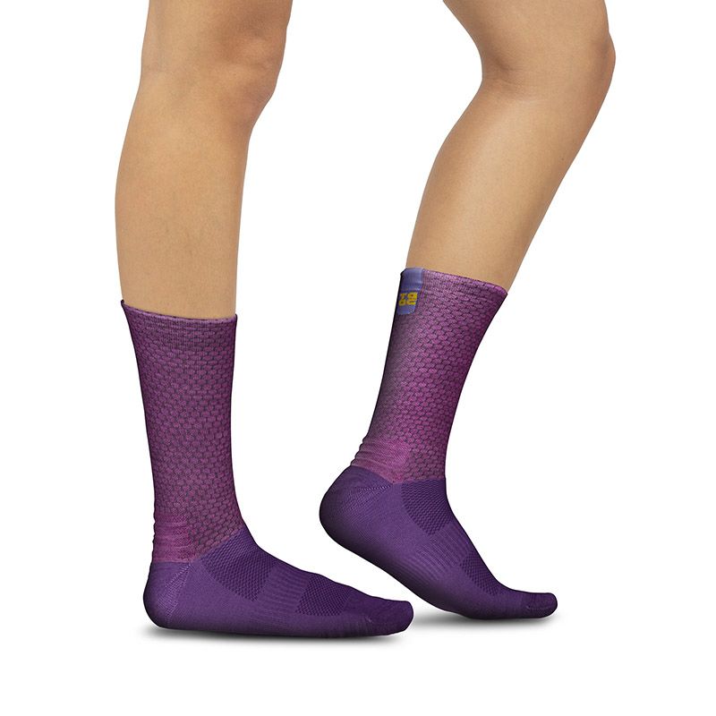 Calze MONO MERINO Violet - Bike Advice