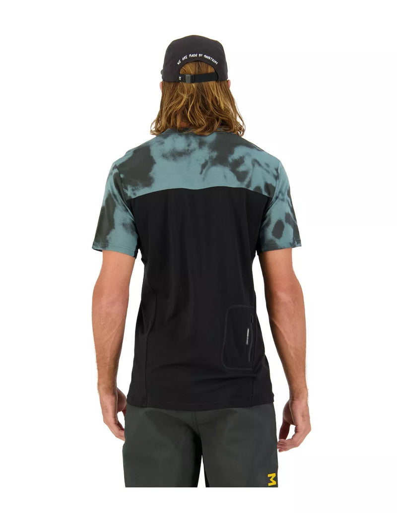 MONS ROYALE Maglia MTB Men REDWOOD ENDURO VT Manica Corta Sage Tie Dye / Black