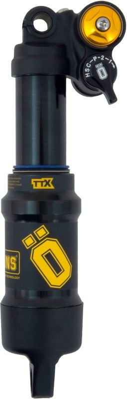 Ammortizzatore Ohlins TTX1 Air 230x65 mm - Sospensione MTB ad alte prestazioni con design compatto e regolazioni avanzate.